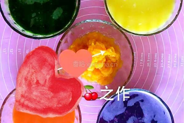 彩虹蝴蝶面的做法图解2
