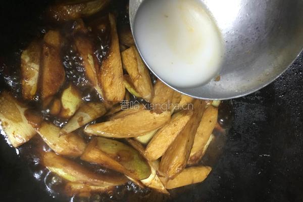 油焖茭白的做法图解9