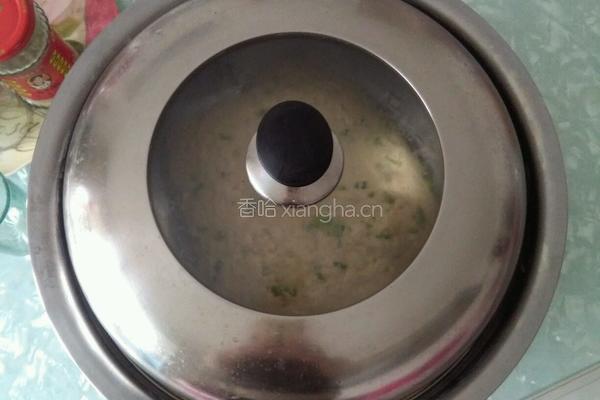 葱花发面杂粮饼的做法图解4