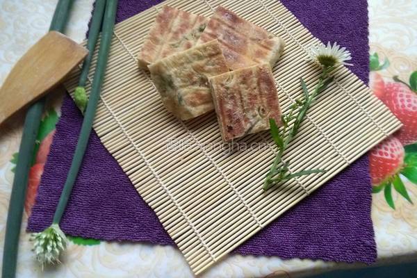 葱花发面杂粮饼的做法图解9