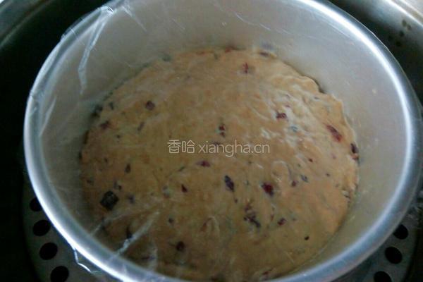 红糖大枣蔓越莓发糕的做法图解10