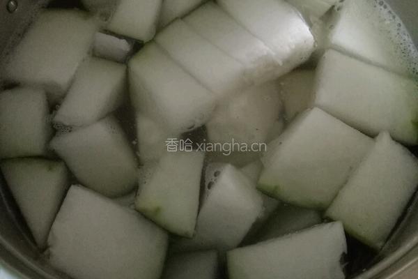 消暑冬瓜薏米粥的做法图解5