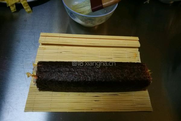 鲜美火腿寿司的做法图解5