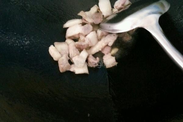 荷兰豆炒肉的做法图解3