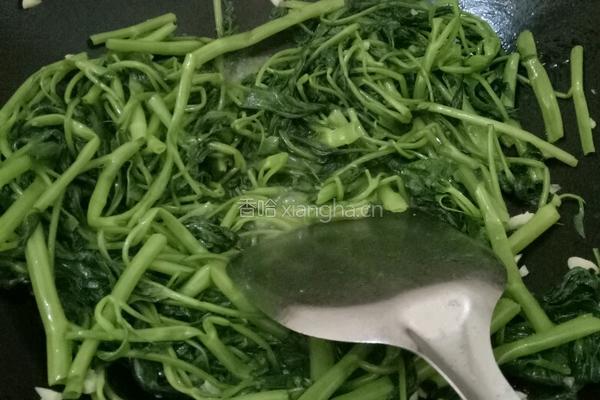 炒空心菜的做法图解6