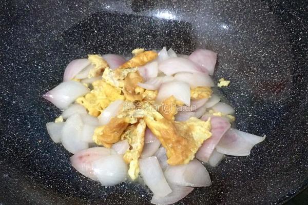 洋葱炒鸡蛋的做法图解6