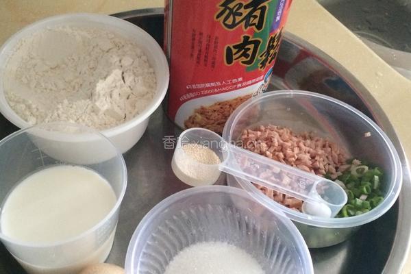 肉松卷。的做法图解1
