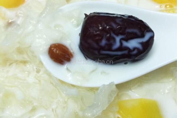 木瓜雪耳牛奶的做法图解8