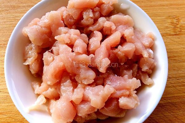 肉末浇汁娃娃菜的做法图解1