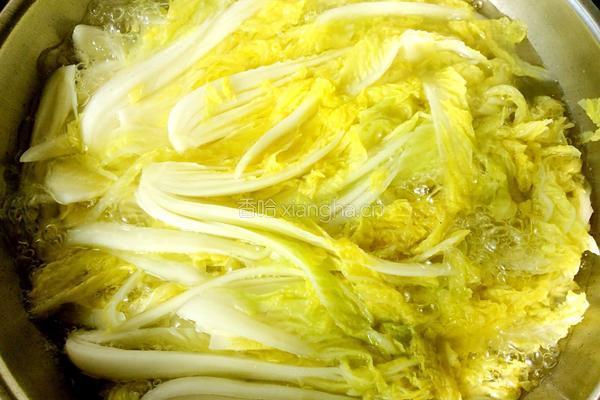 肉末浇汁娃娃菜的做法图解4