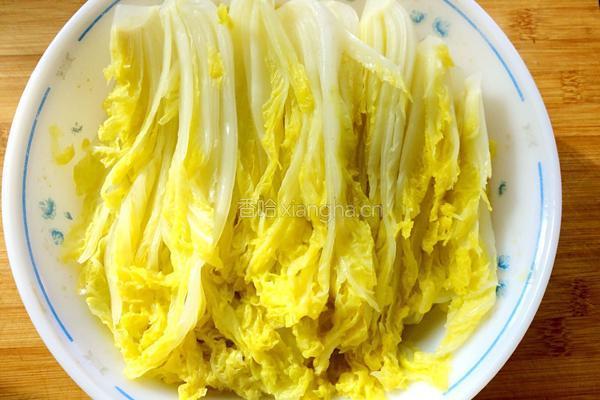 肉末浇汁娃娃菜的做法图解5