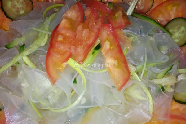 凉拌绿豆粉皮的做法图解11