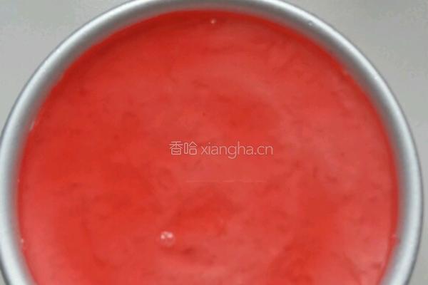 香蕉草莓慕斯（6寸）的做法图解12