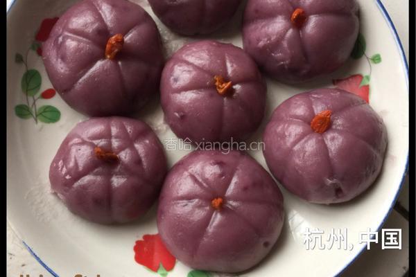 紫薯南瓜饼的做法图解7