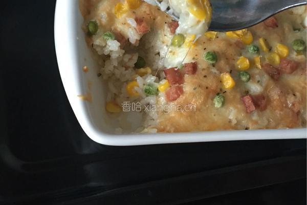 芝士焗饭的做法图解5