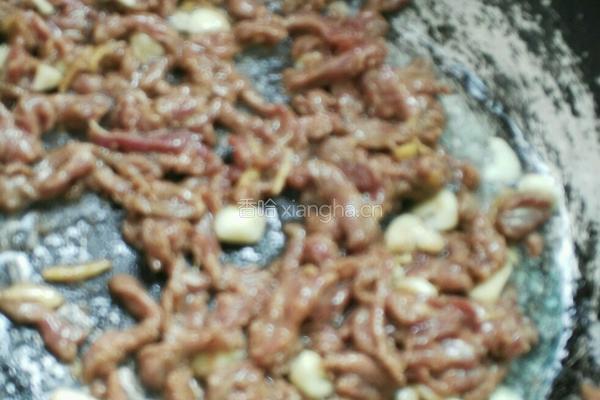 尖椒炒牛肉的做法图解5