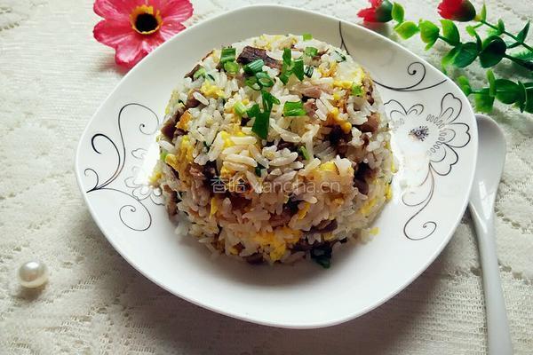 飘香牛肉蛋炒饭的做法图解9