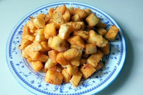 番茄酱炒馒头丁的做法图解11
