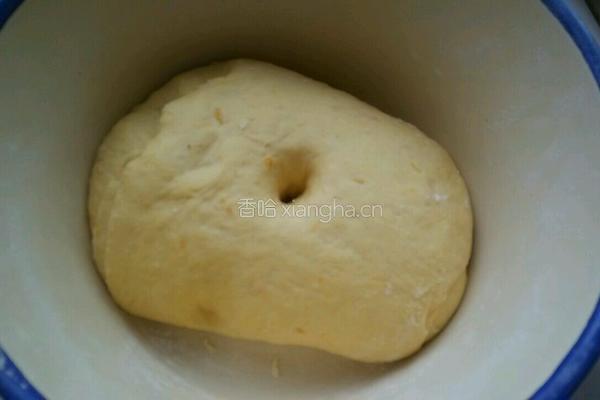 南瓜双色馒头的做法图解5