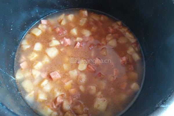 土豆焖饭的做法图解11