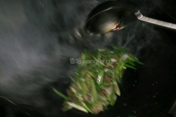 青椒炒肉的做法图解3