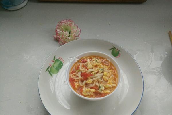 西红柿鸡蛋面