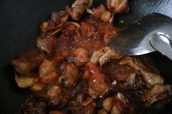 鸭子焖萝卜的做法图解7