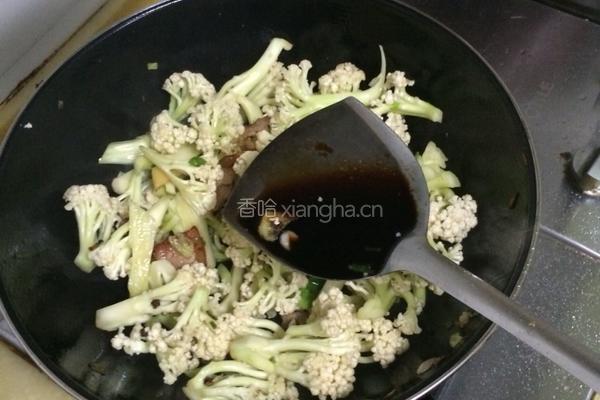 干锅花菜的做法图解8