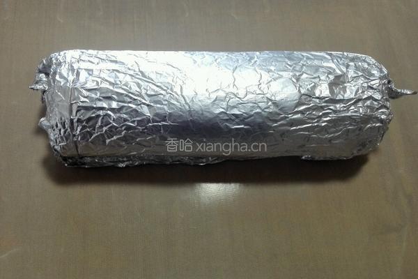 迷彩戚风肉松蛋糕卷的做法图解13