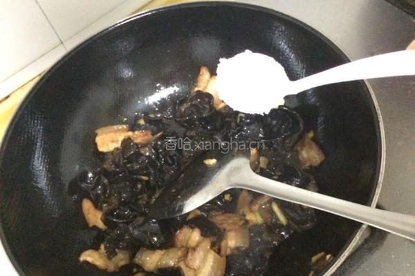 木耳肉片的做法图解9