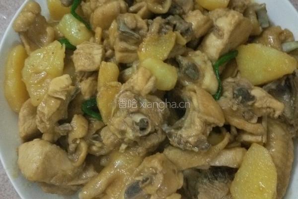 土豆焖鸡的做法图解5
