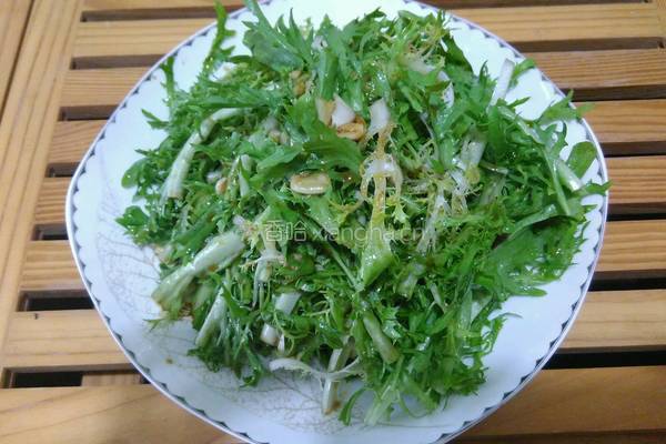 凉拌苦菊的做法图解4