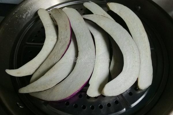 凉拌茄子的做法图解3