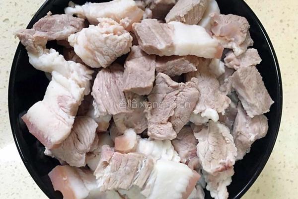 芸豆烧肉的做法图解1