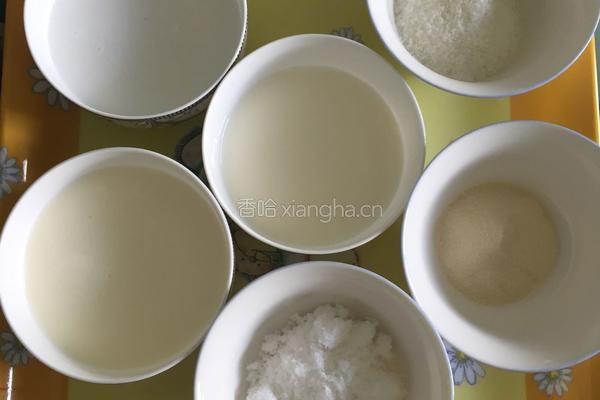 雪花糕的做法图解2