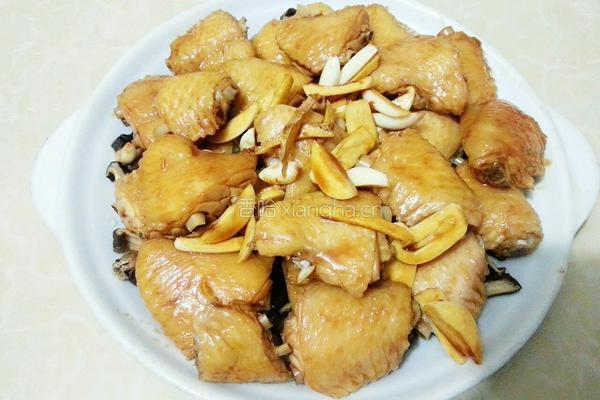 香菇蒸鸡翅的做法图解9