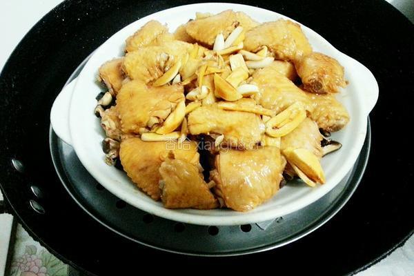 香菇蒸鸡翅的做法图解10