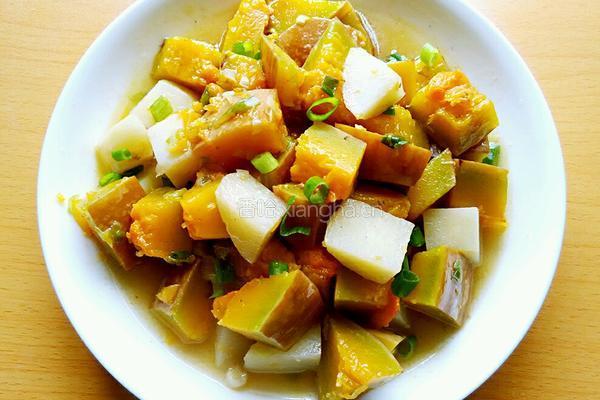 土豆炖南瓜的做法图解6