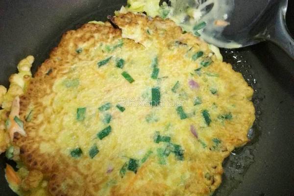 黄金三蔬饼的做法图解12