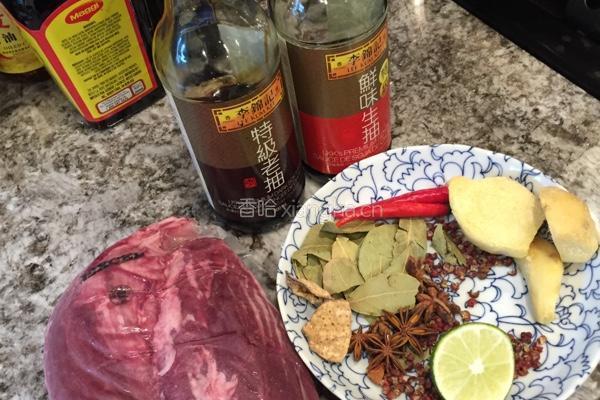 口水神仙牛肉的做法图解1