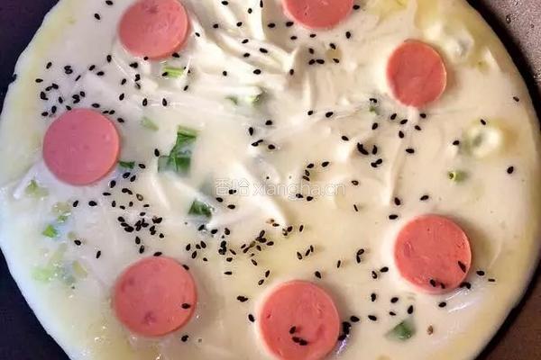 土豆丝火腿鸡蛋饼的做法图解2