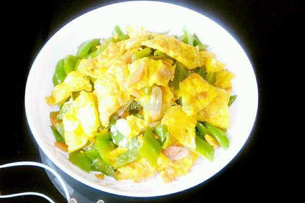 青椒鸡蛋饼的做法图解5