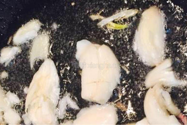 白芦笋炒腊肉的做法图解5
