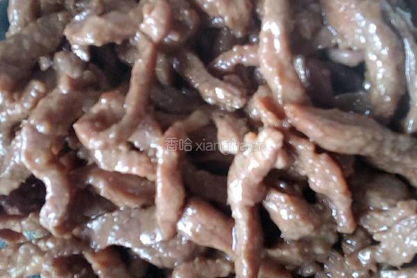 双色牛肉丝的做法图解6