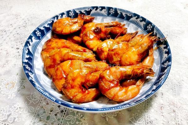 油焖大虾。