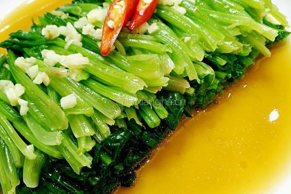 姜汁菠菜的做法图解8