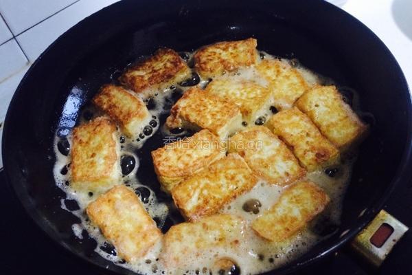 炸豆腐。的做法图解4