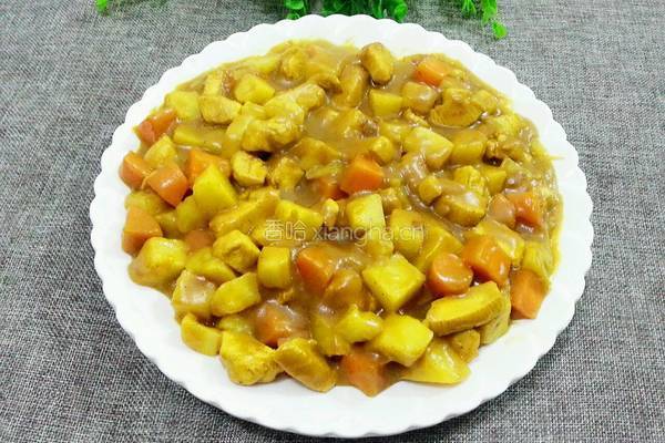 咖喱土豆鸡块的做法图解9
