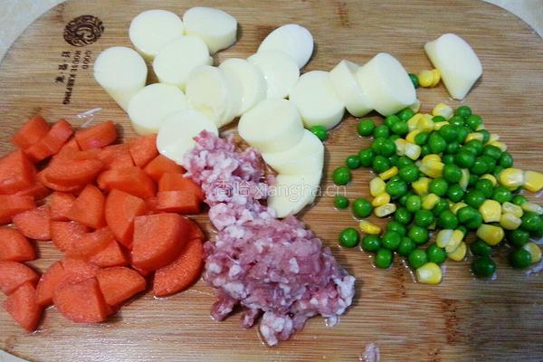 什锦耗油日本豆腐的做法图解2
