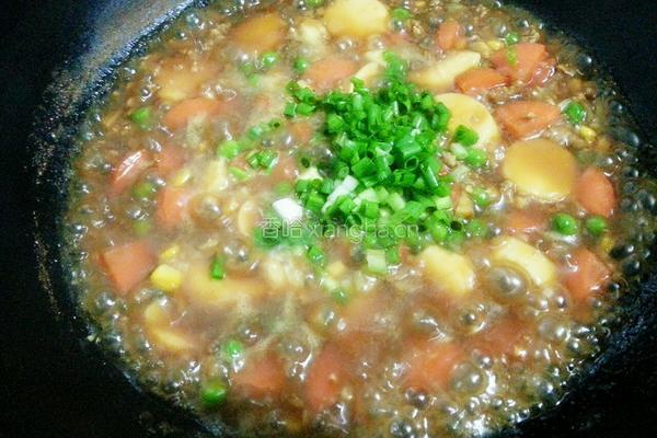 什锦耗油日本豆腐的做法图解9
